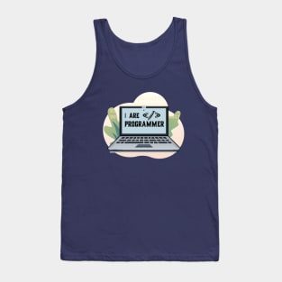 funny i are programmer Tank Top